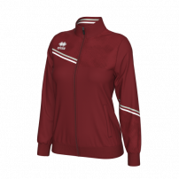 Спортивна куртка жіноча Errea ESTELLA Бордовий/Сірий/Білий